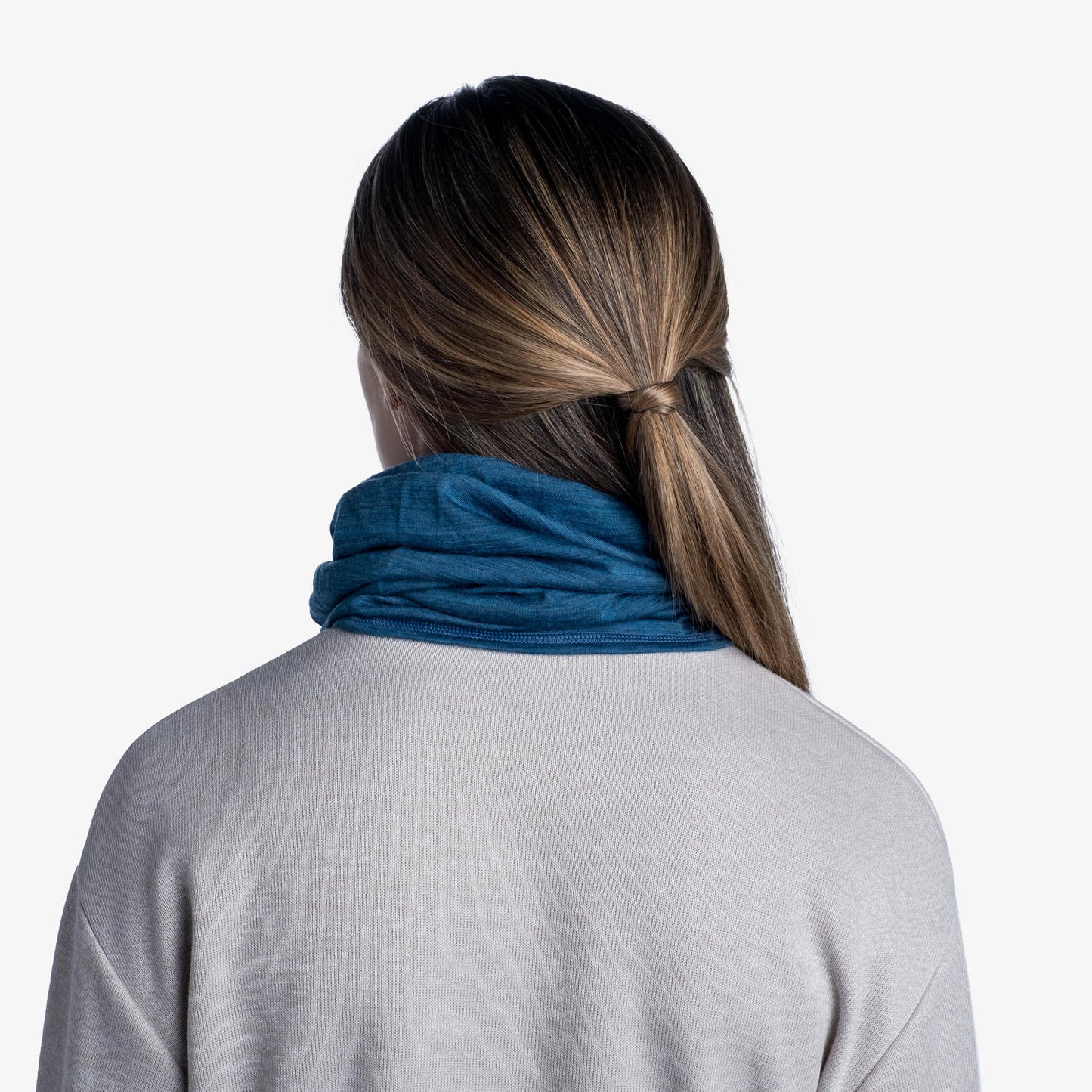 BUFF Unisex Blue Lightweight Merino Wool Tubular