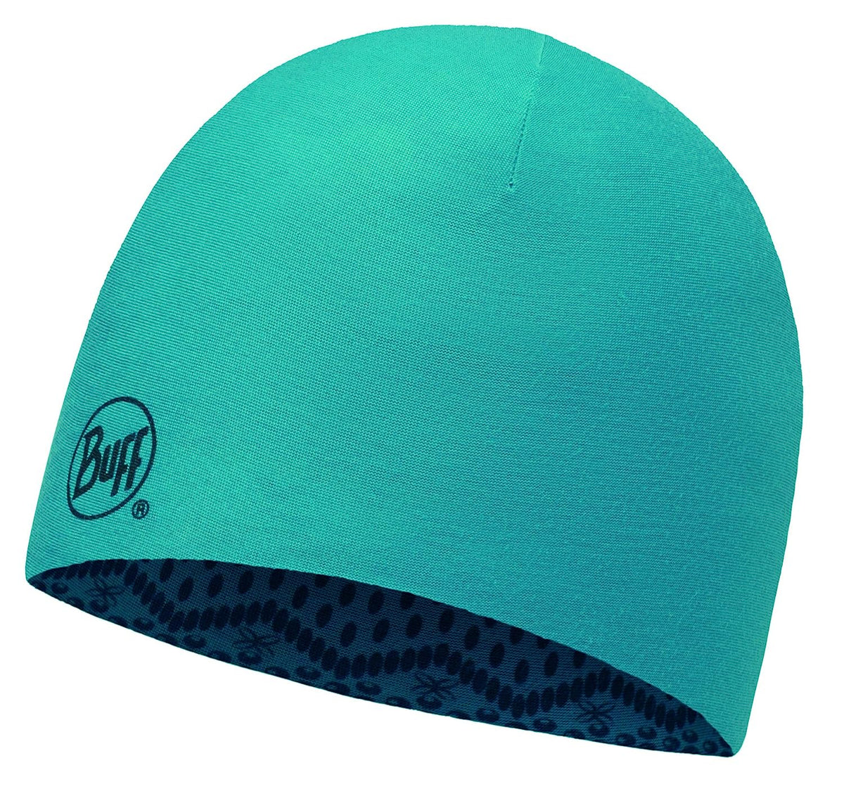 BUFF Unisex Blue Microfiber Reversible HeiQ Cooling Beanie