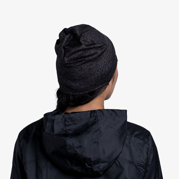 BUFF Unisex Black DryFlx Beanie