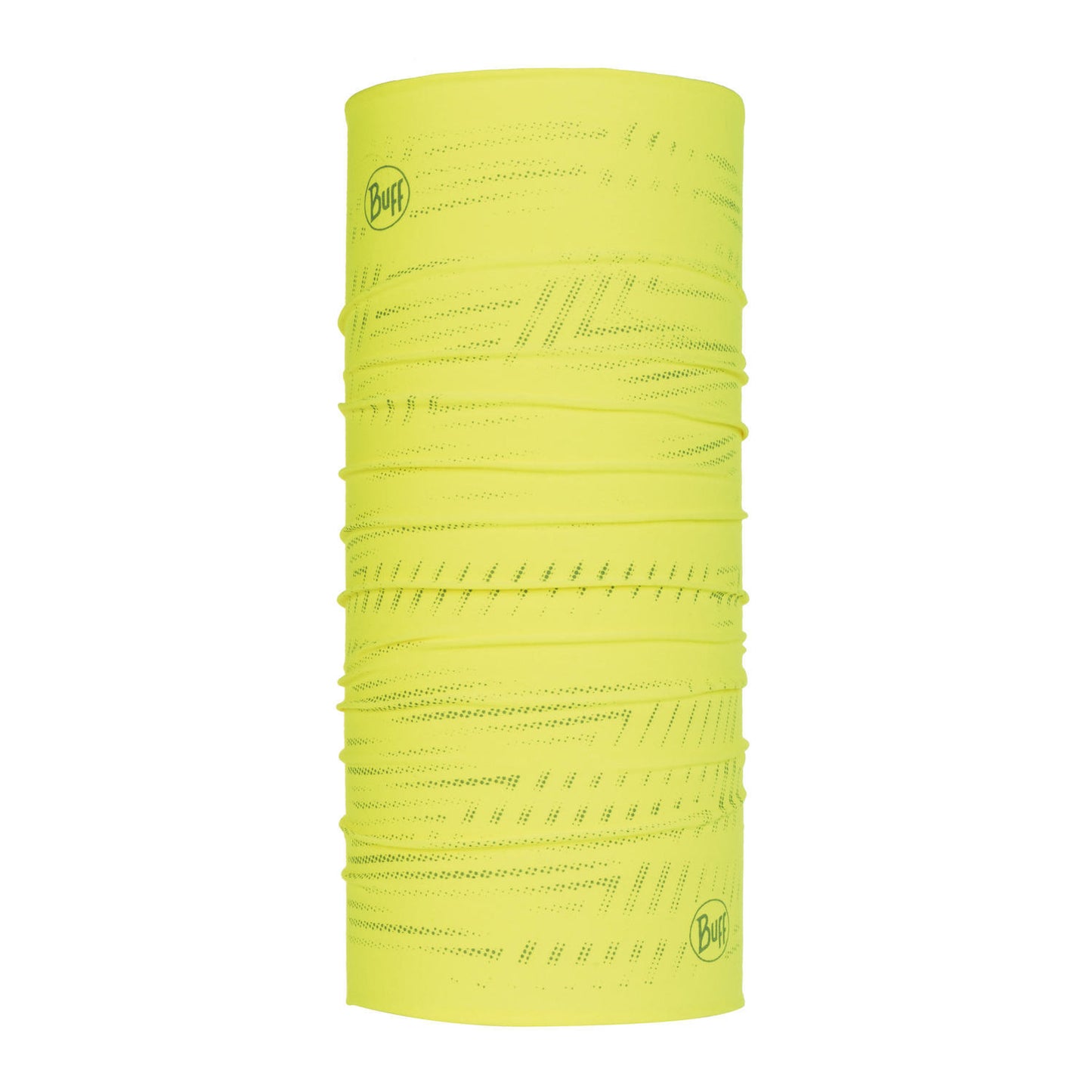 BUFF Unisex Yellow Reflective HeiQ Cooling Tubular