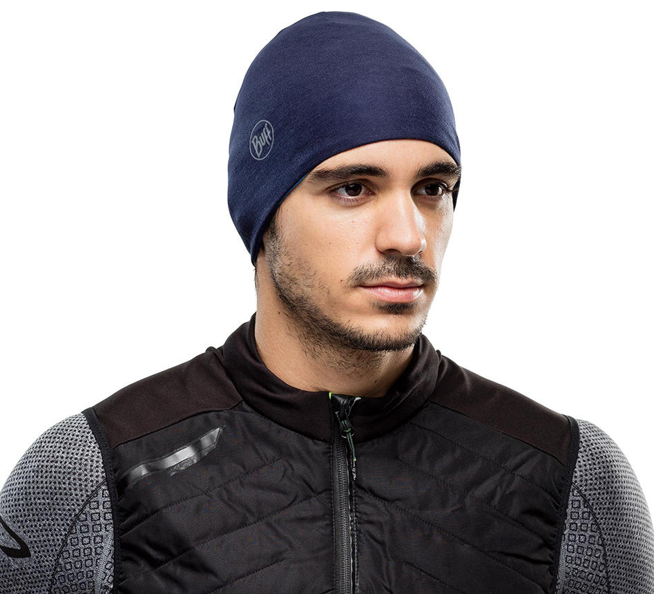 BUFF Unisex Blue MICROFIBER REVERSIBLE HAT SHADING BLUE