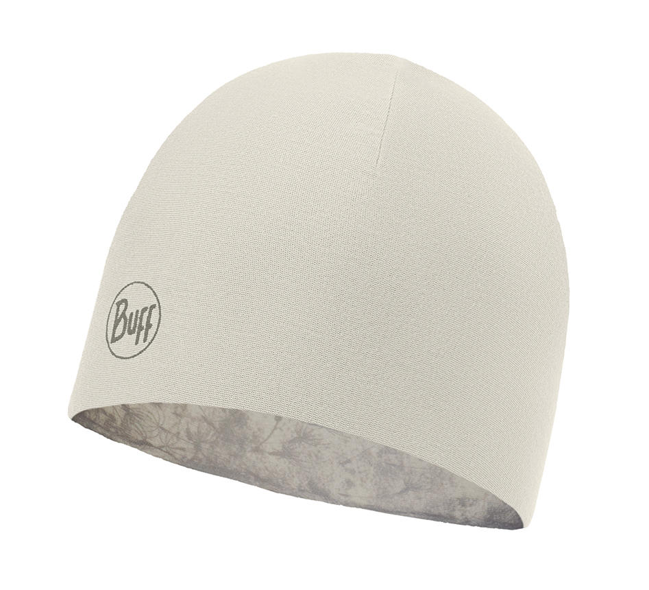 BUFF Unisex Cream Microfiber Reversible HeiQ Cooling Beanie