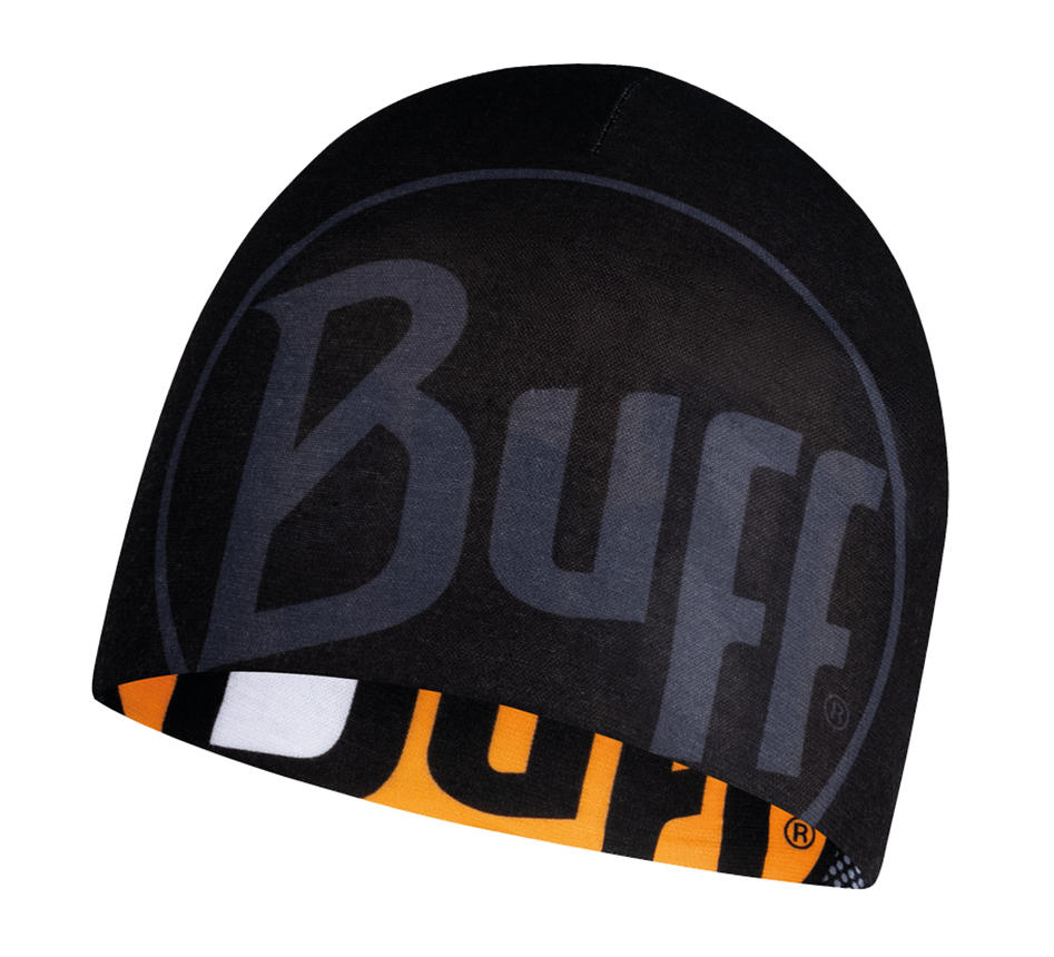 BUFF Unisex Black Microfiber Reversible HeiQ Cooling Beanie