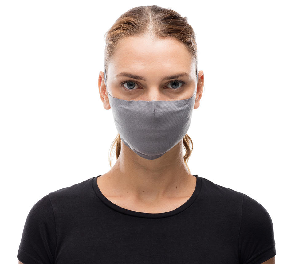 BUFF Unisex Grey Filter Coolnet Mask