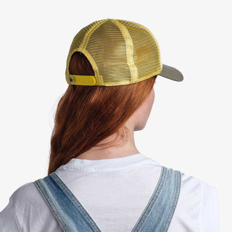 BUFF Unisex White Trucker Wicking Cap