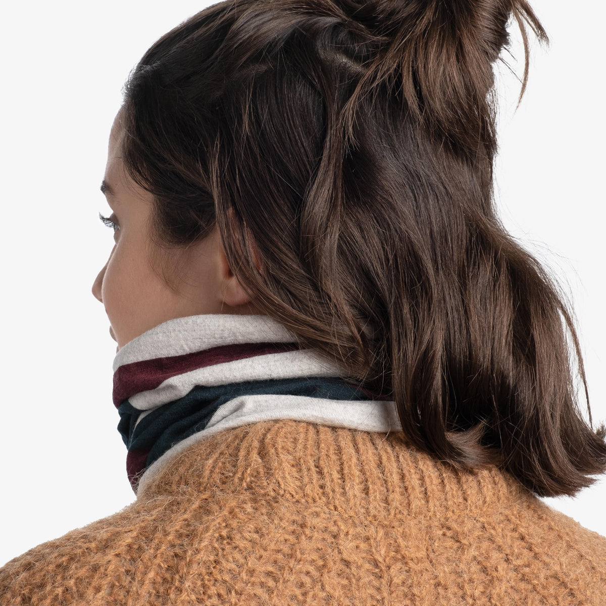 BUFF Unisex White Merino Move Tubular