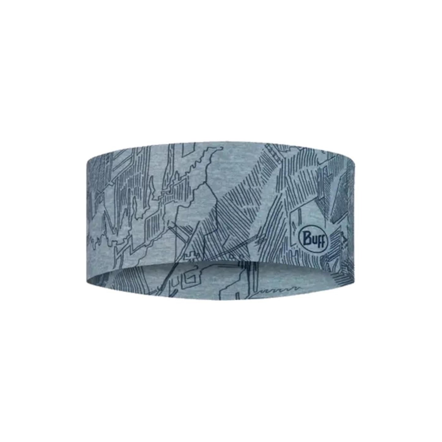 BUFF Unisex Blue Coolnet UV HeiQ Cooling Headband
