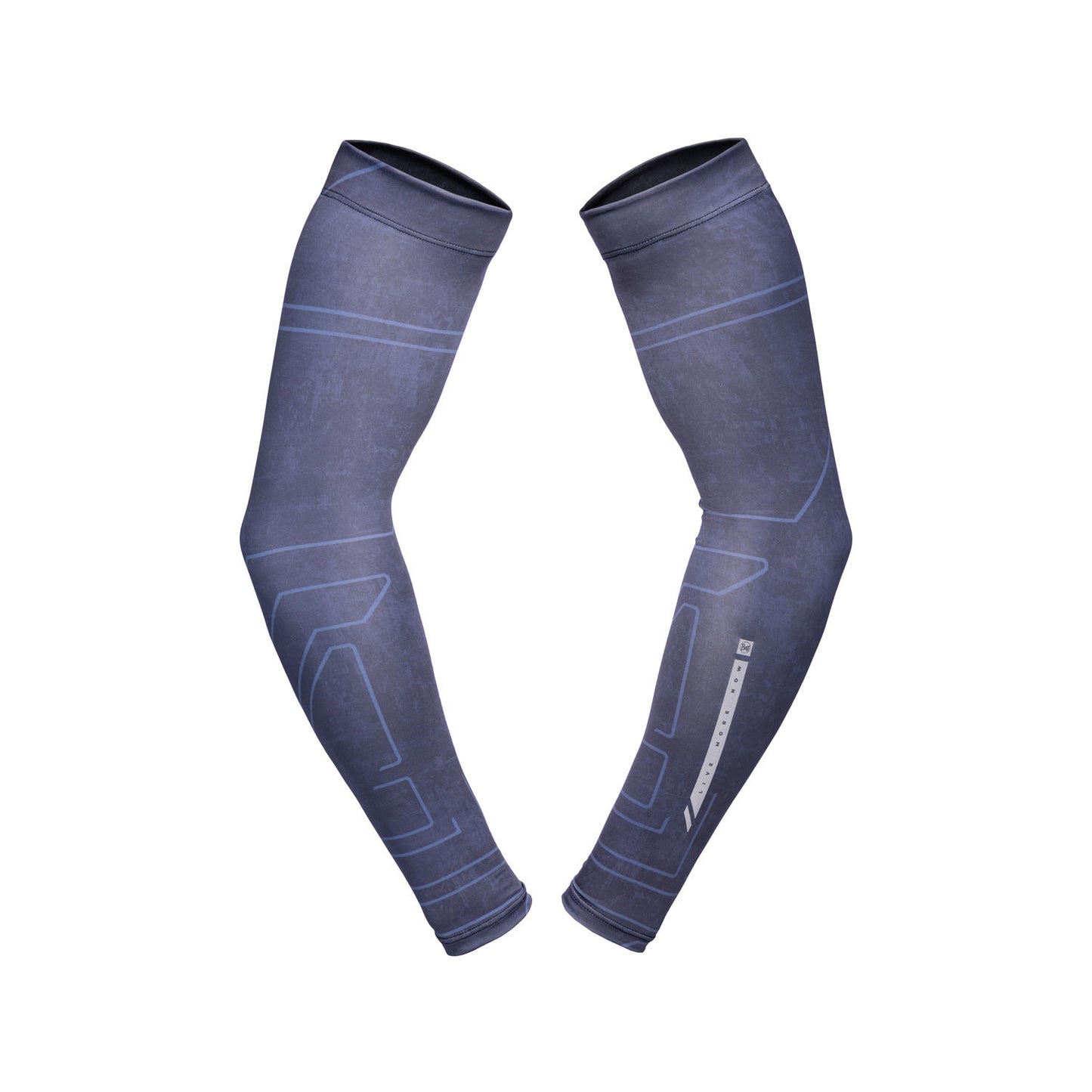 BUFF Unisex Blue HeiQ Cooling Arm Sleeves