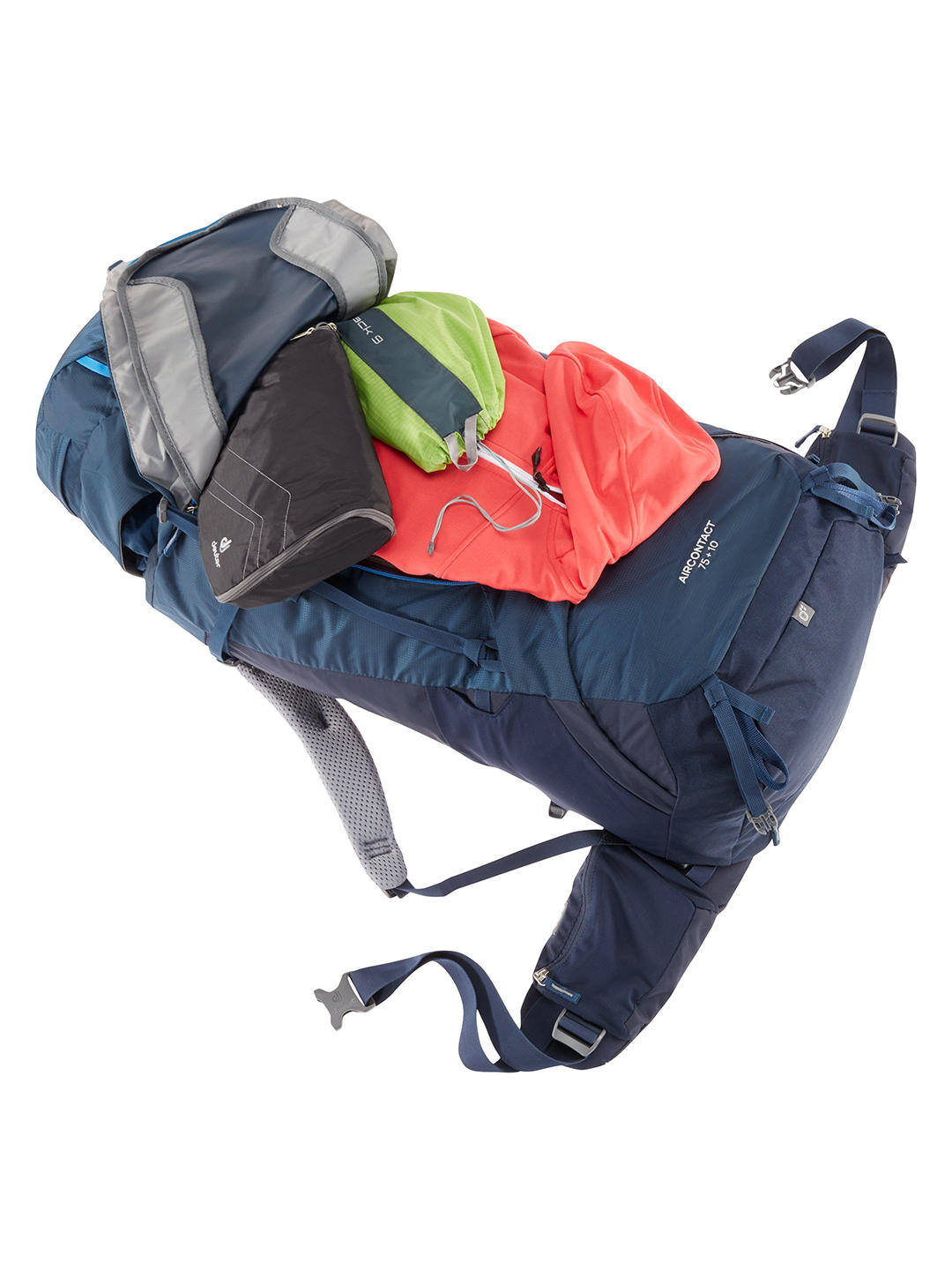 Deuter Unisex Mid Night- Navy Aircontact 75+10