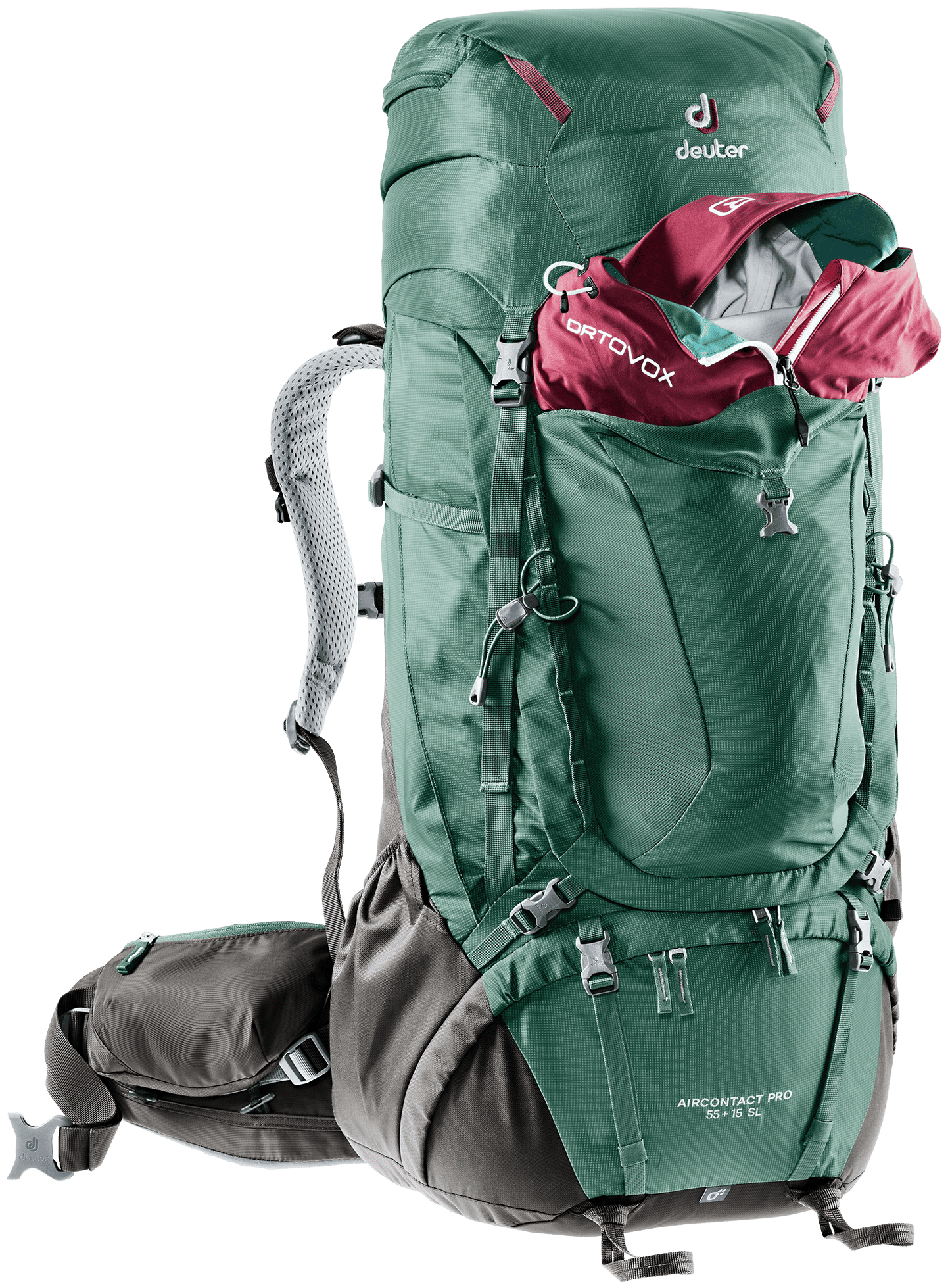 Deuter Unisex Green Aircontact PRO 55 + 15 SL