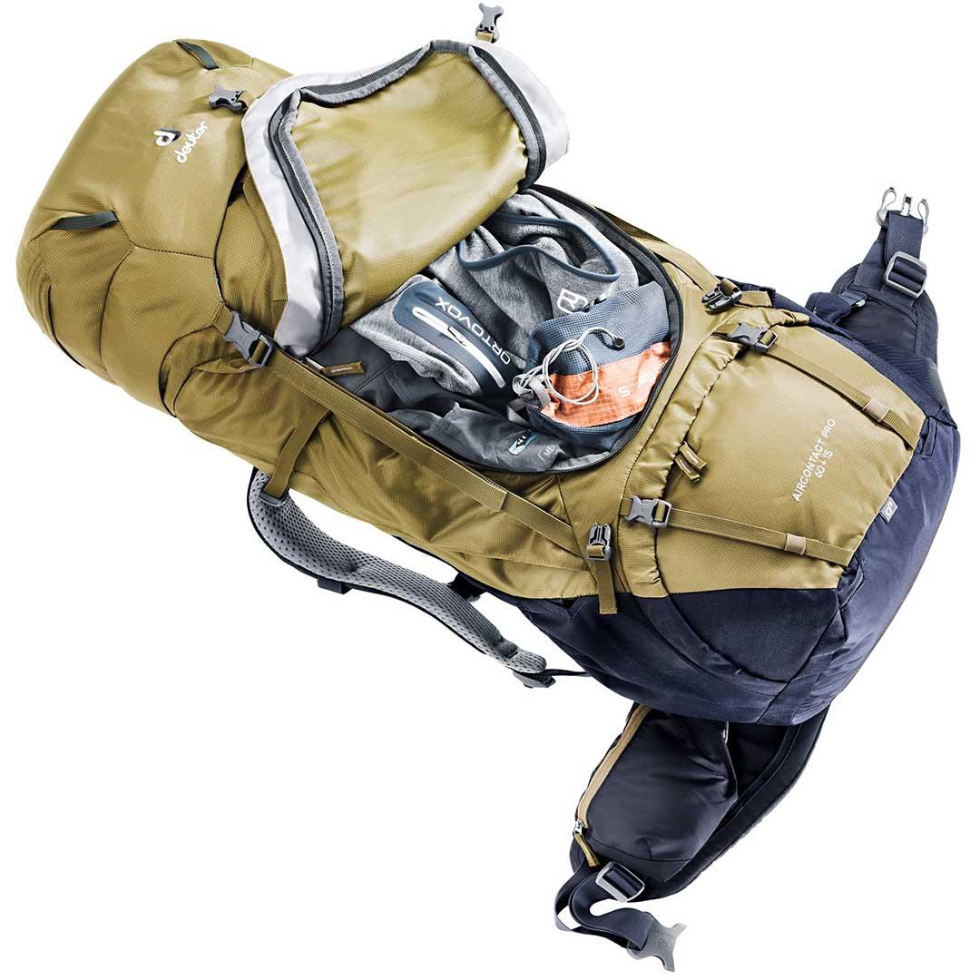 Deuter Unisex Brown Aircontact PRO 60 + 15
