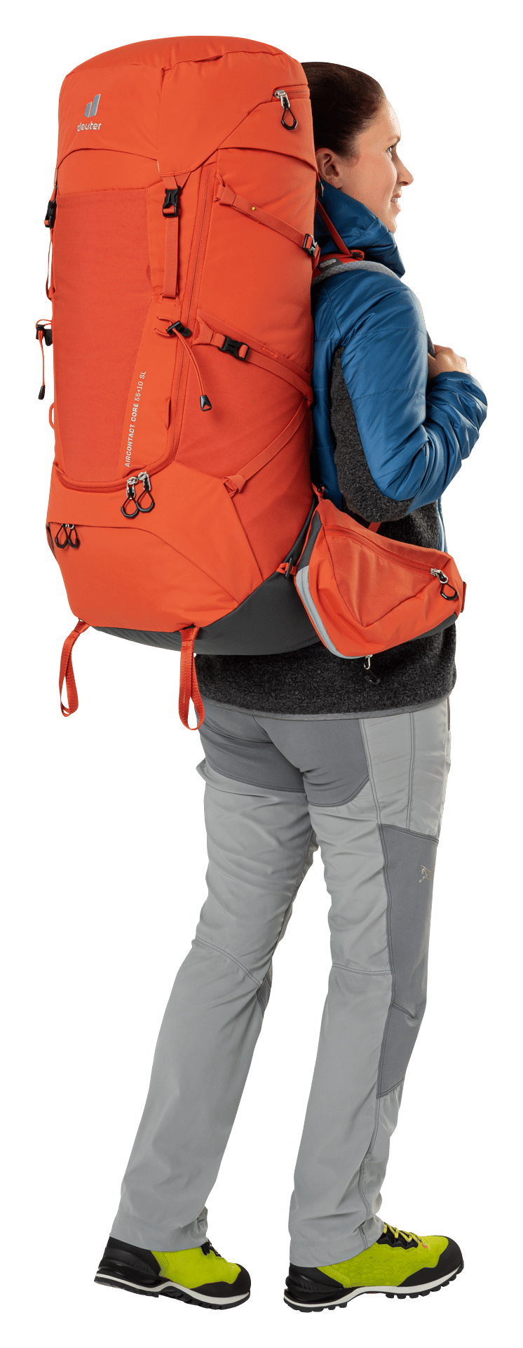 Deuter Unisex Orange Aircontact Core 55+10 SL