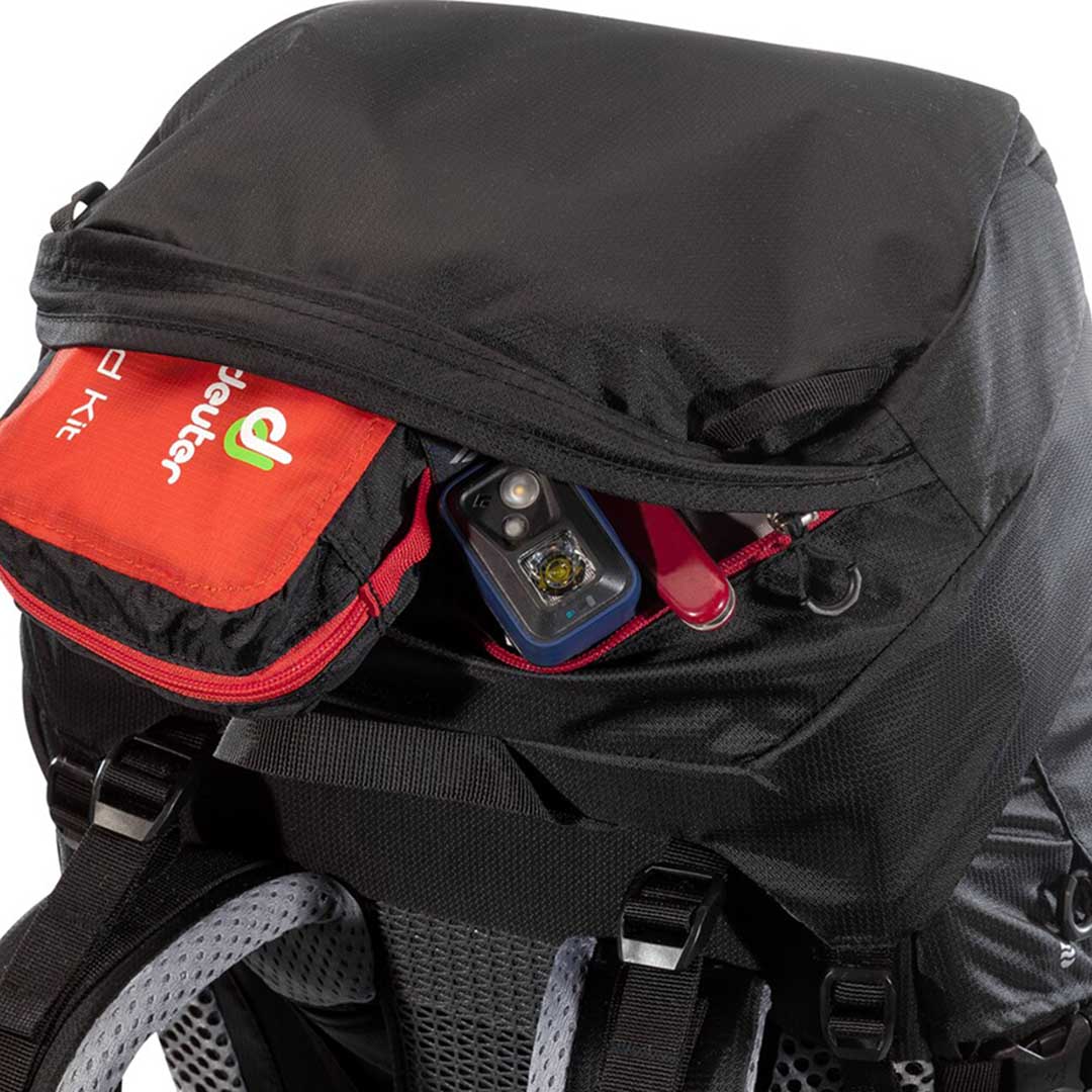 Deuter Unisex Black Futura Vario 50 + 10