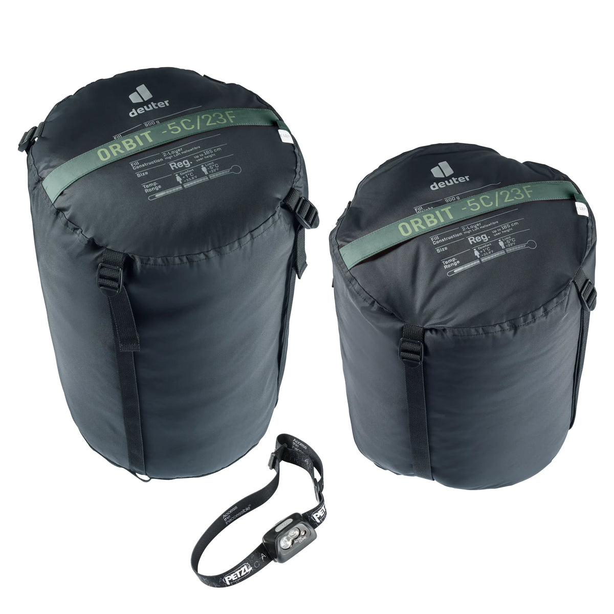 Deuter Unisex Green Orbit -5C/23F Sleeping Bag
