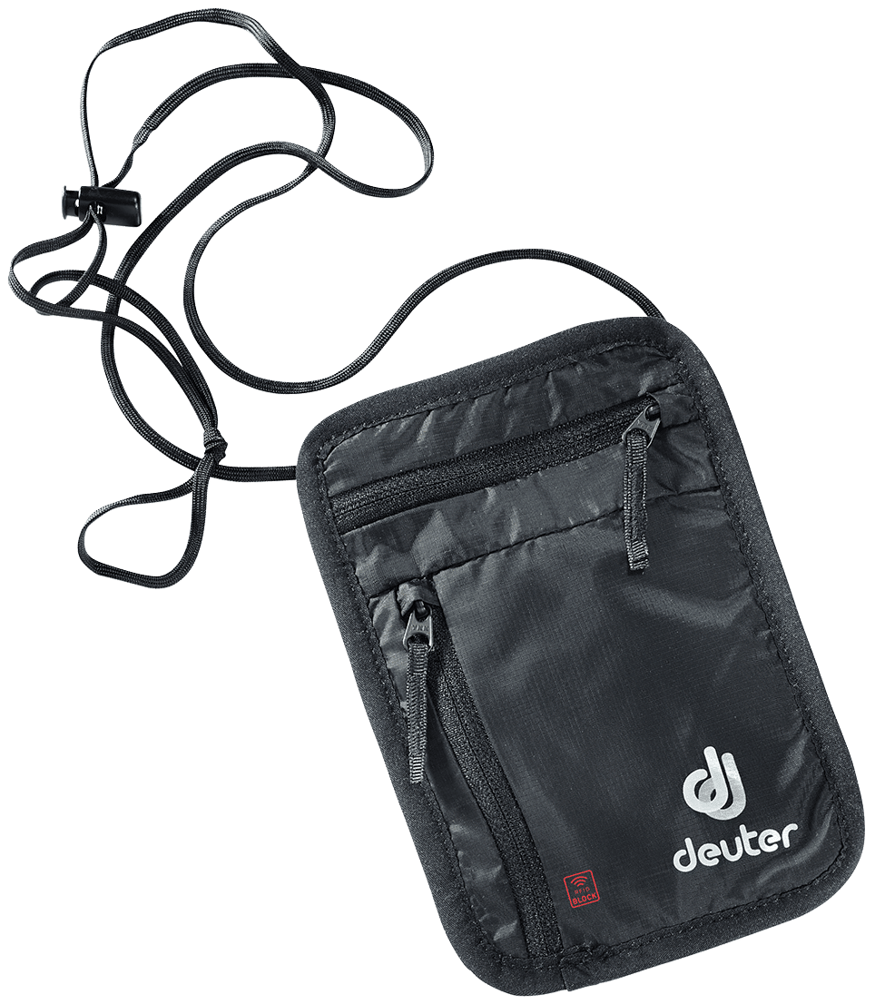 Deuter Unisex Black Security Wallet I RFID BLOCK