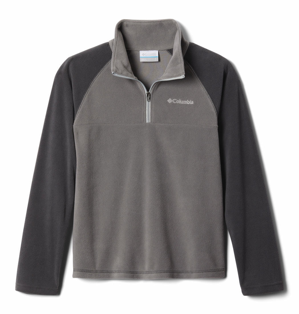 Columbia Kids Boys Grey Glacial Half Zip