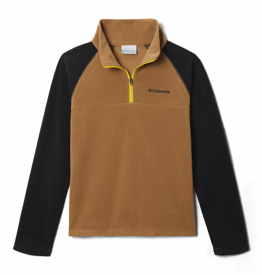 Columbia Kids Boys Brown Glacial Half Zip