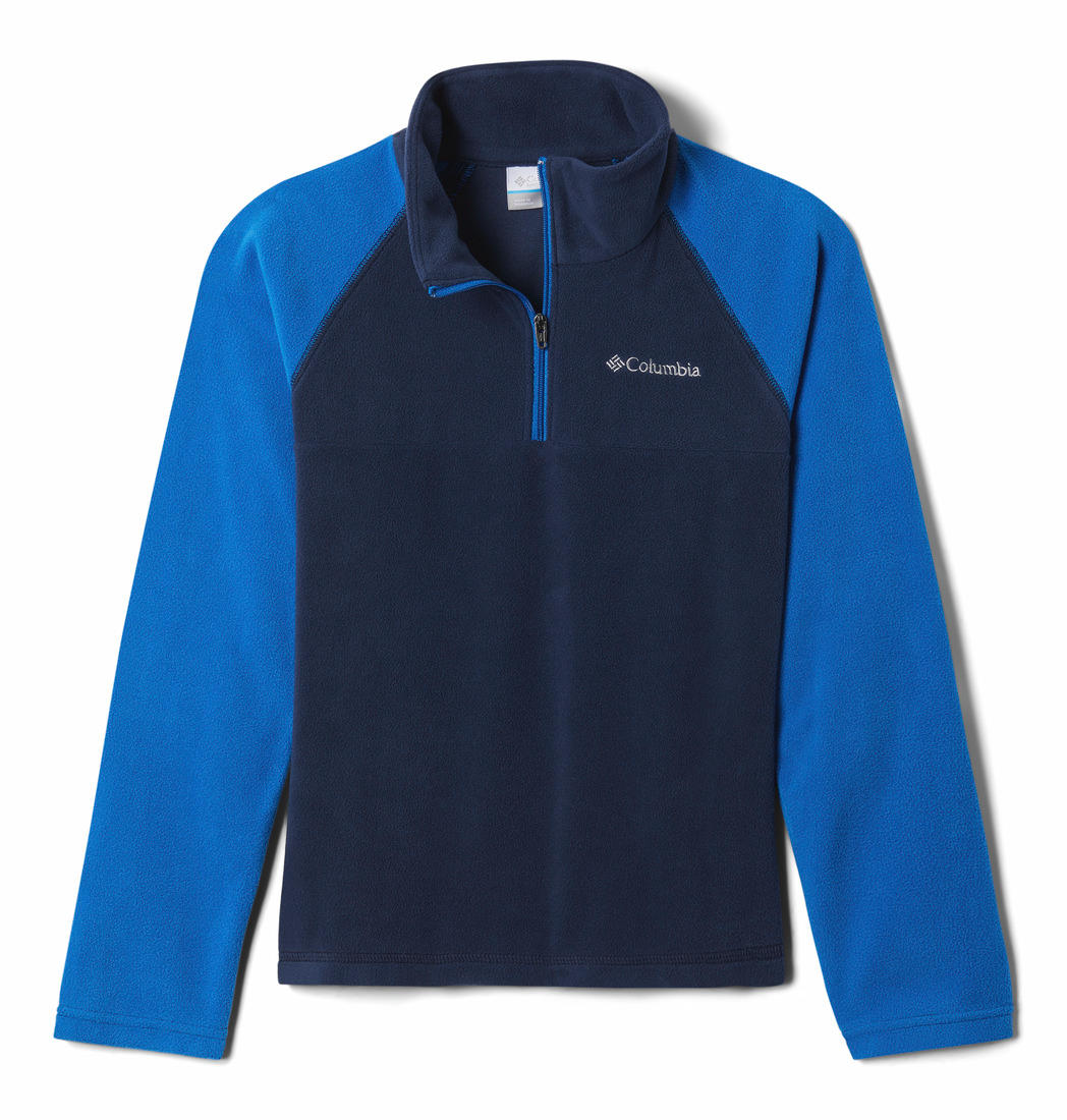 Columbia Kids Boys Blue Glacial Half Zip