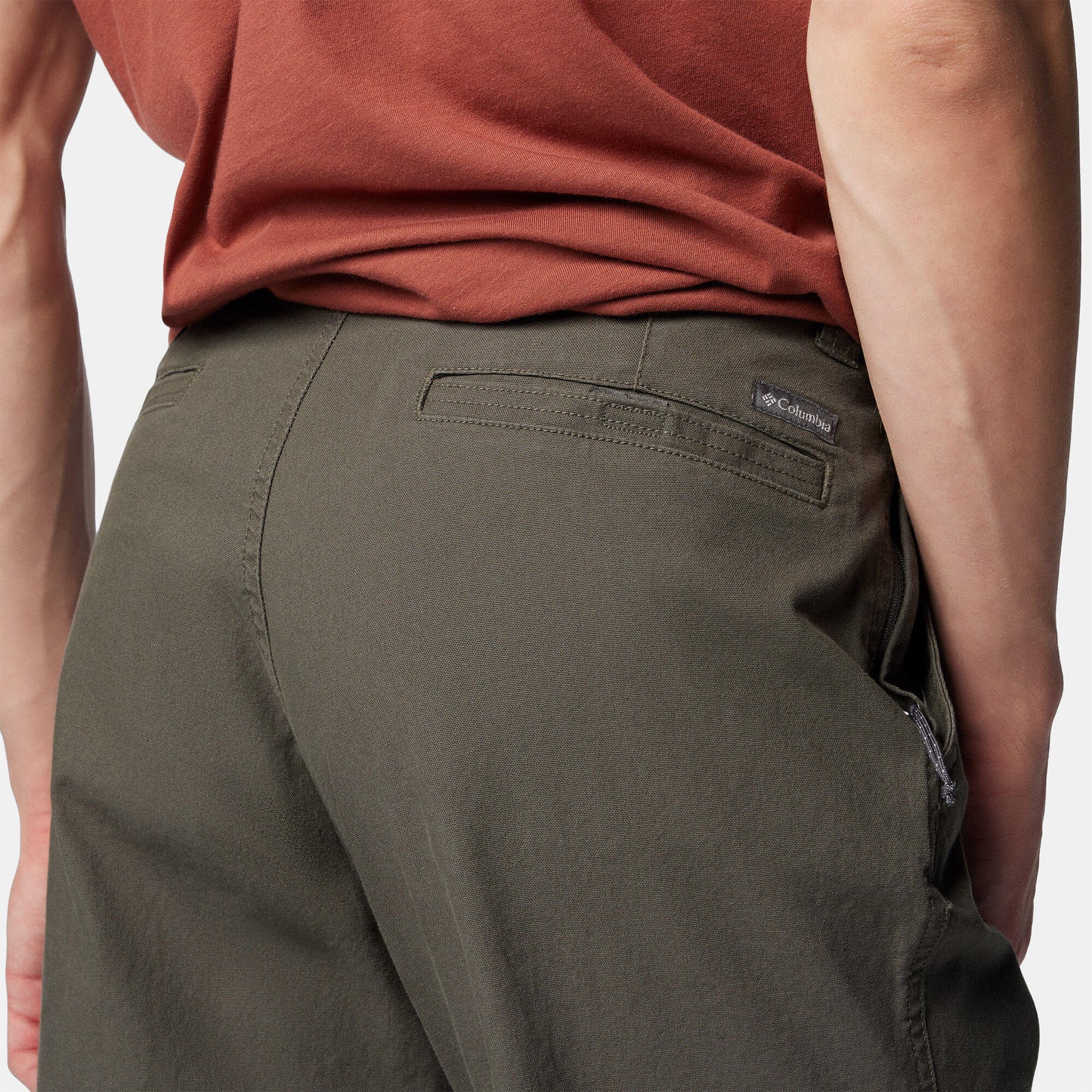 Columbia Men Green Omni-Shade Flex Roc Pant (Sun Protection)