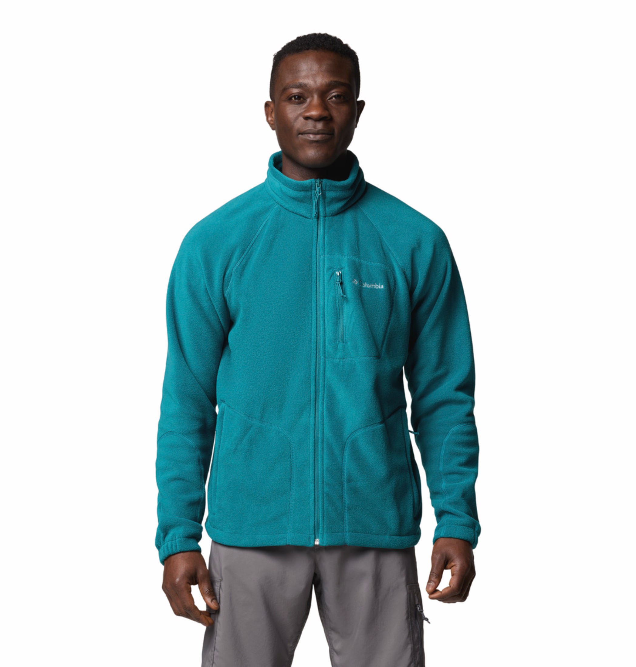 Columbia Men Blue Fast Trek II Full Zip Fleece – Adventuras India