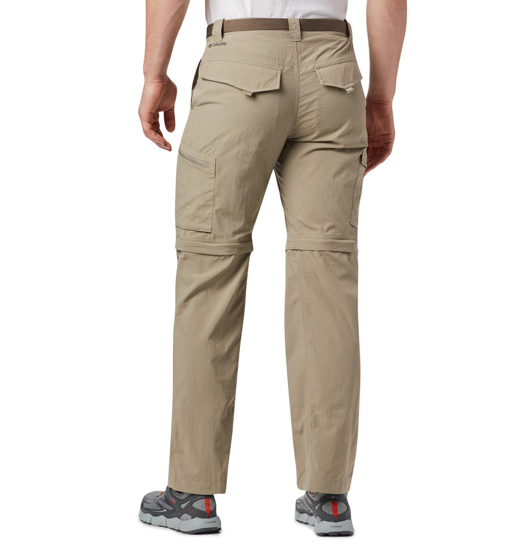 Columbia Men’s Beige Omni-Wick Silver Ridge Convertible Pant for Outdoors