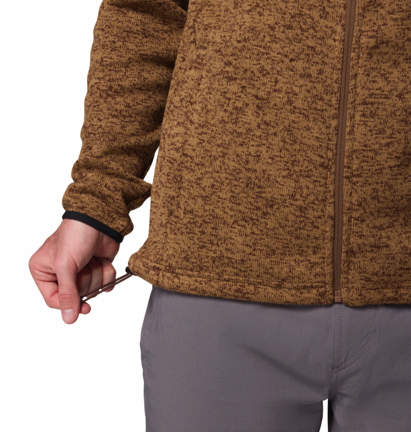 Columbia Men Brown Sweater Weather Fleece