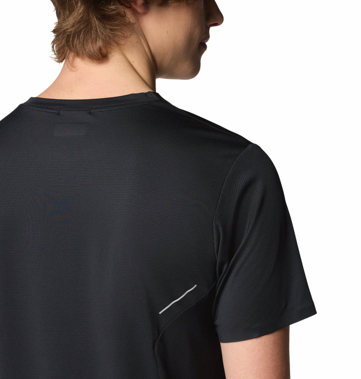 Columbia Men’s Black Omni-Wick Three Pitch Hiking T-Shirt