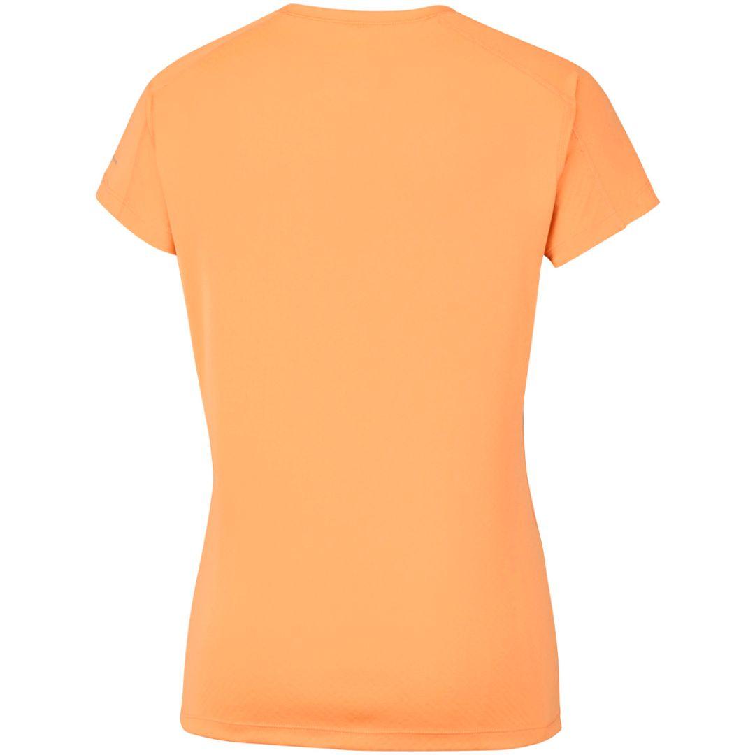 Columbia Women's Orange Zero Rules Short Sleeve Shirt with Sun Protection