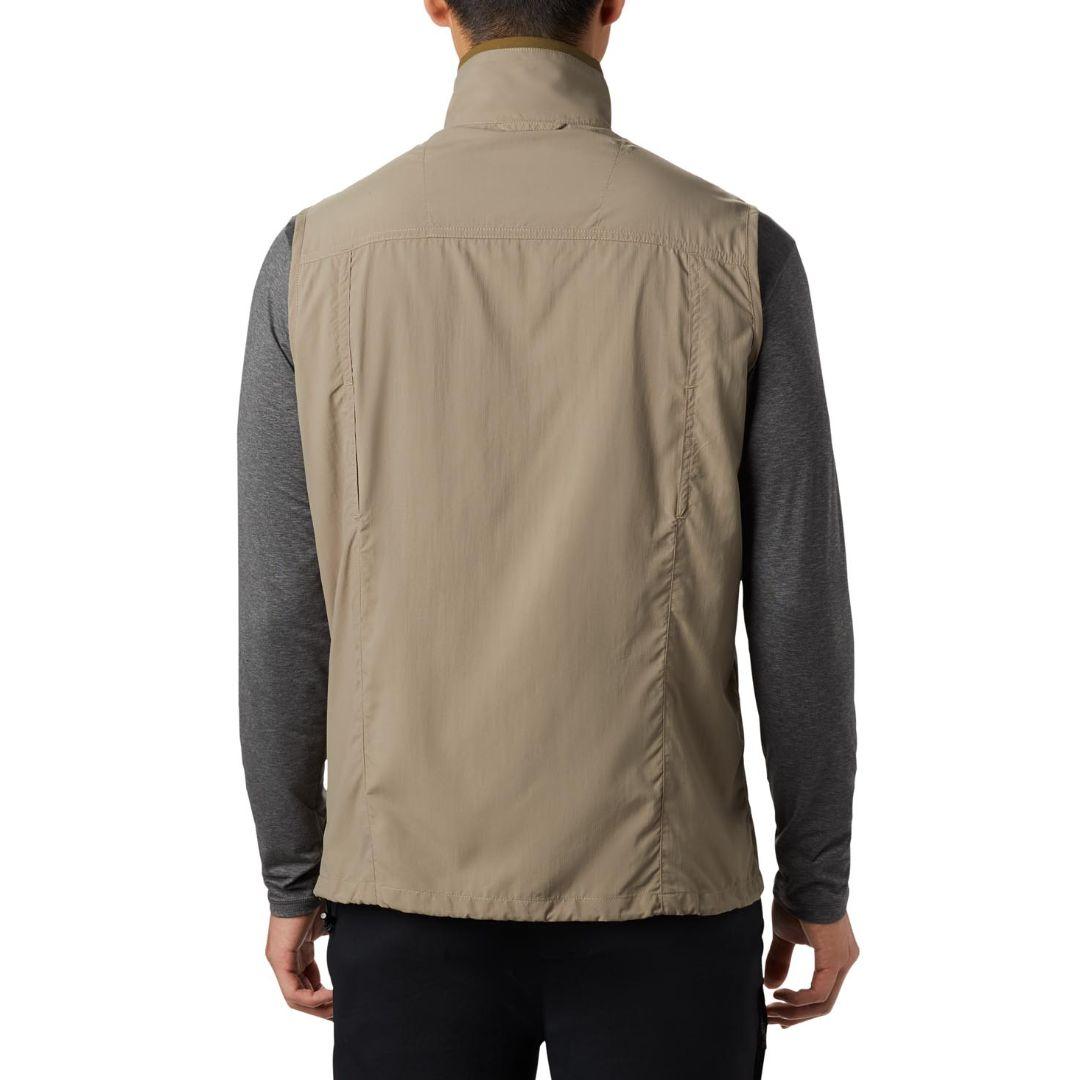 Columbia Men Green Silver Ridge II Vest (Sun Protection)