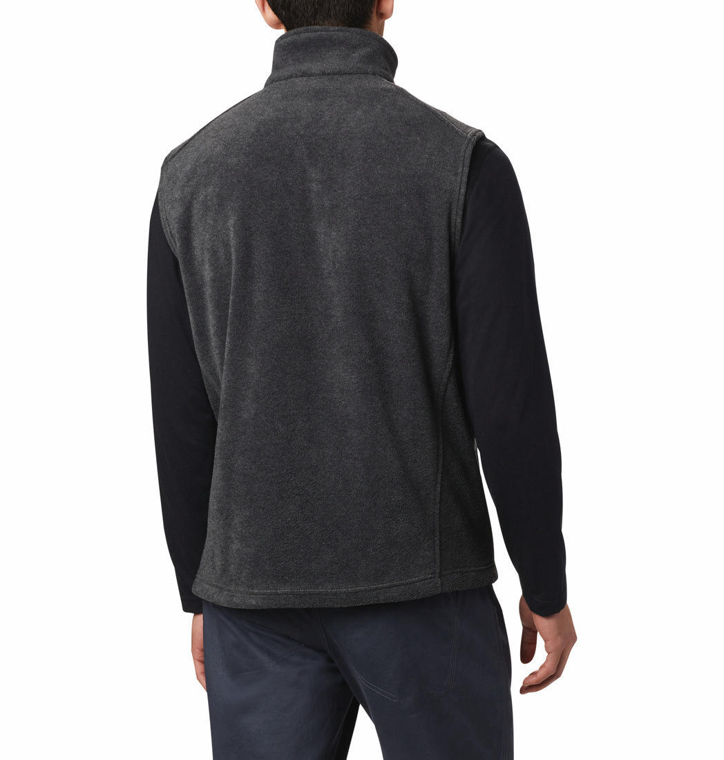 Columbia Men Grey Steens Mountain Vest