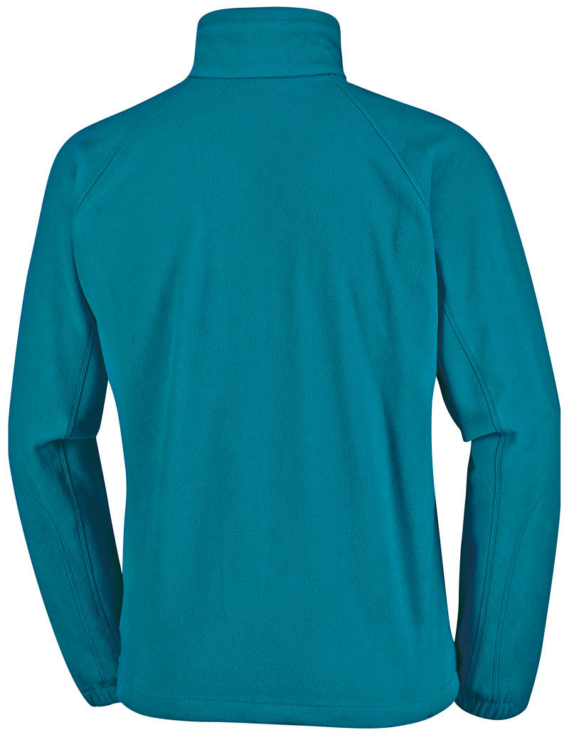 Columbia Men Green Fast Trek II Full Zip Fleece