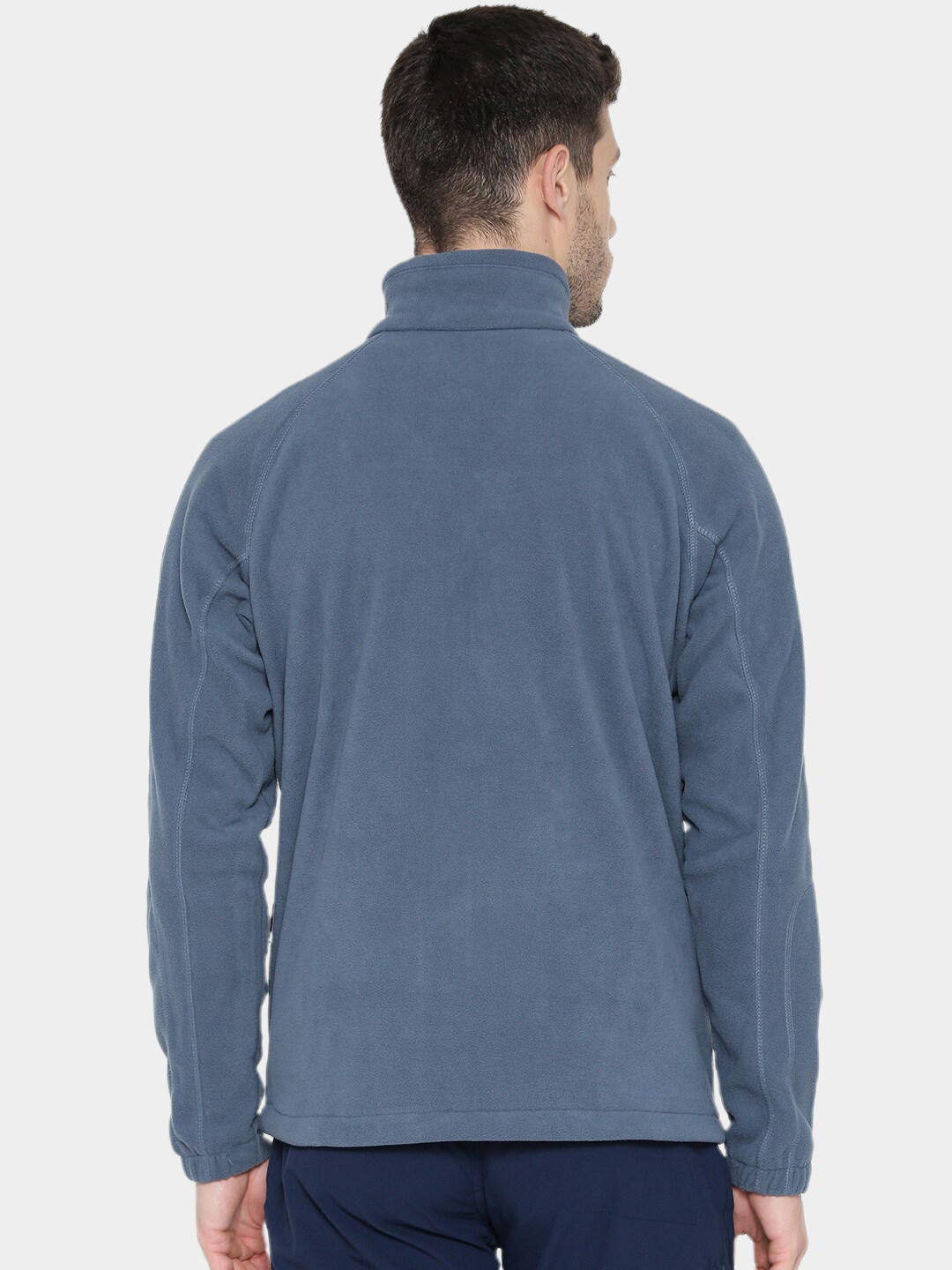 Columbia Men Blue Fast Trek II Full Zip Fleece