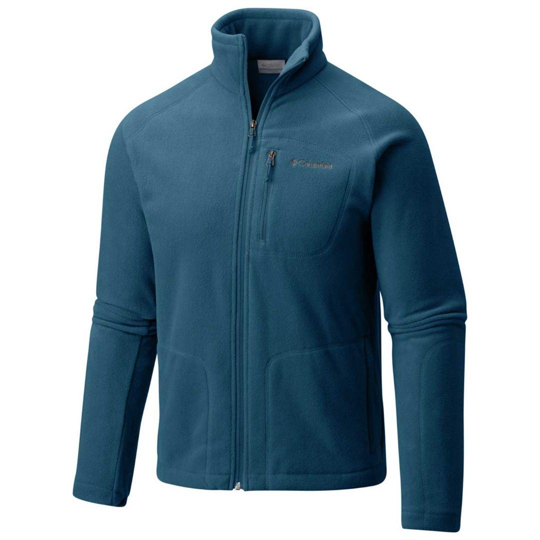 Columbia Men Blue Fast Trek II Full Zip Fleece