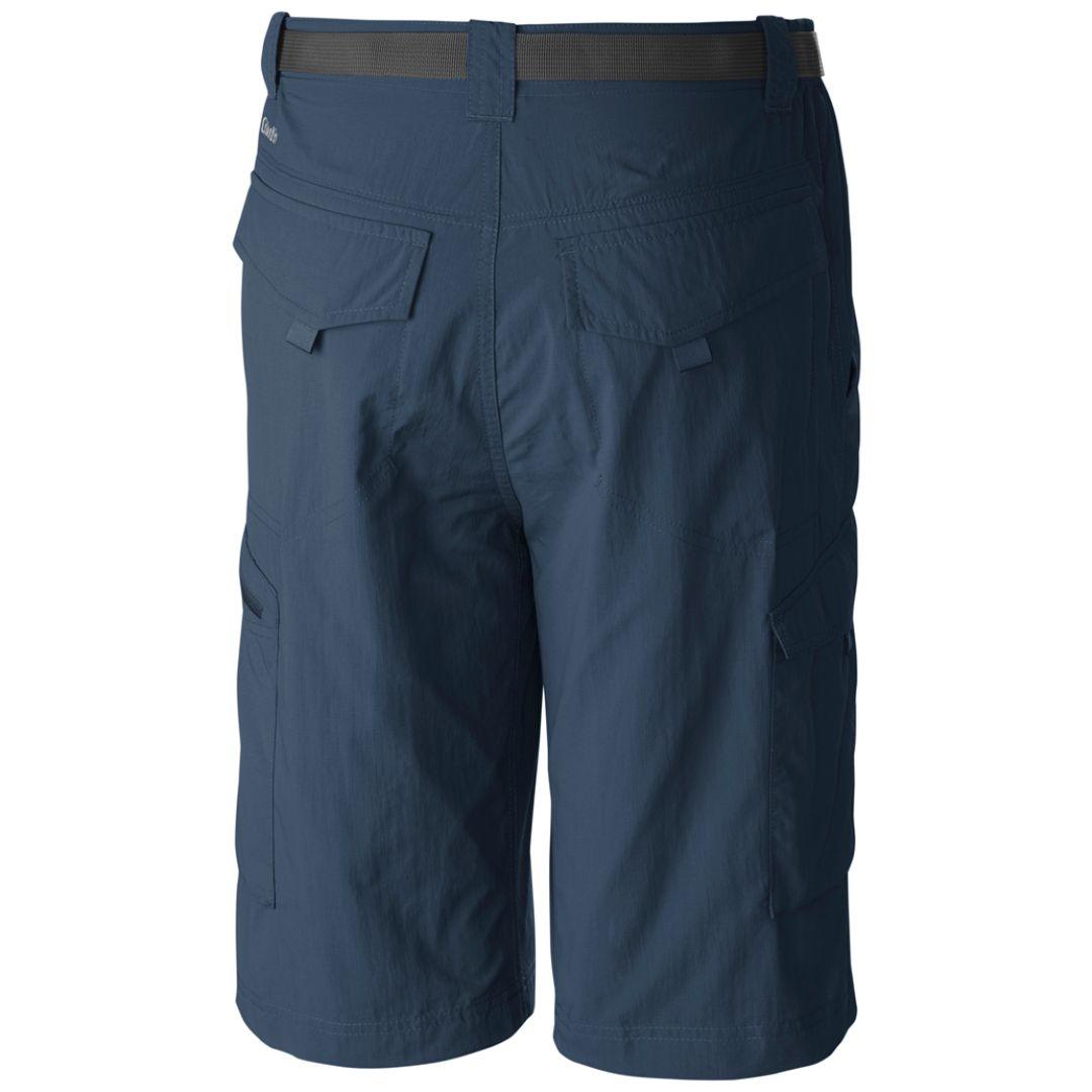 Columbia Men Purple Silver Ridge Cargo Shorts with Sun Protection