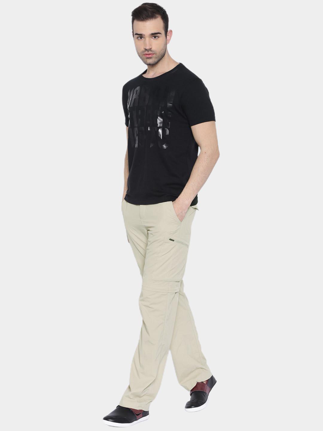 Columbia Men Beige Omni-Wick Silver Ridge Convertible Pant