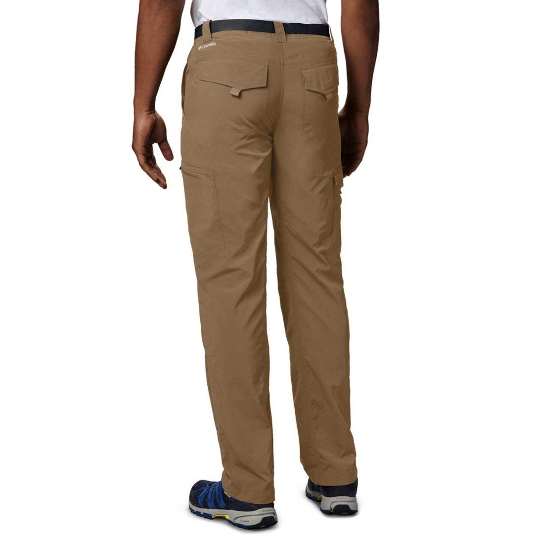 Columbia Men’s Brown Silver Ridge Cargo Pant with Sun Protection