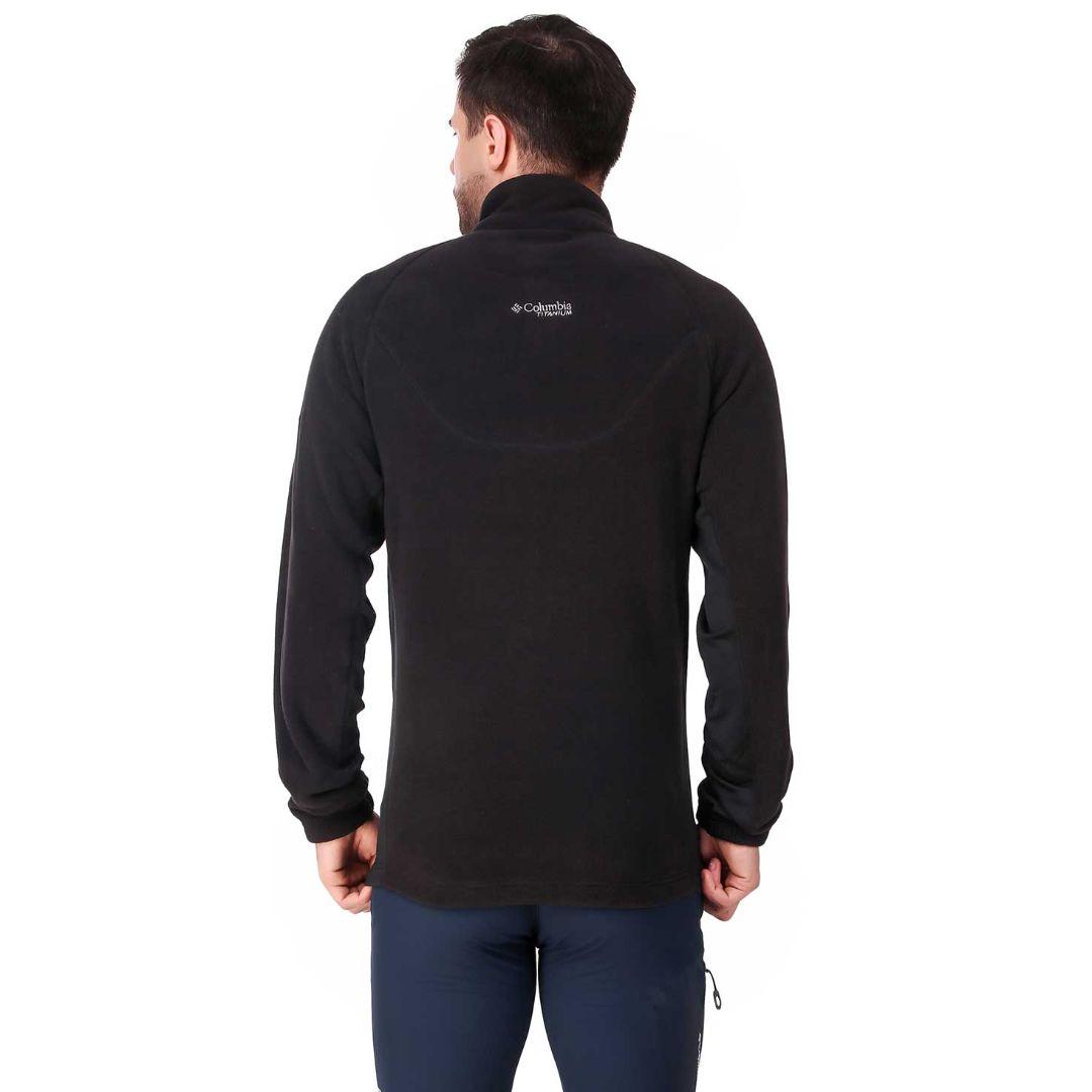 Columbia Men Black Titan Pass 2.0 II Fleece
