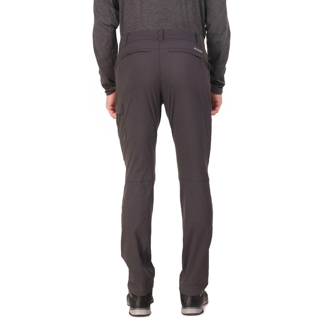 Columbia Men Black Outdoor Elements Stretch Pant (Sun Protection)
