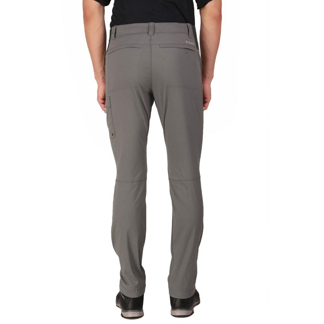 Columbia Men Grey Outdoor Elements Stretch Pant (Sun Protection)