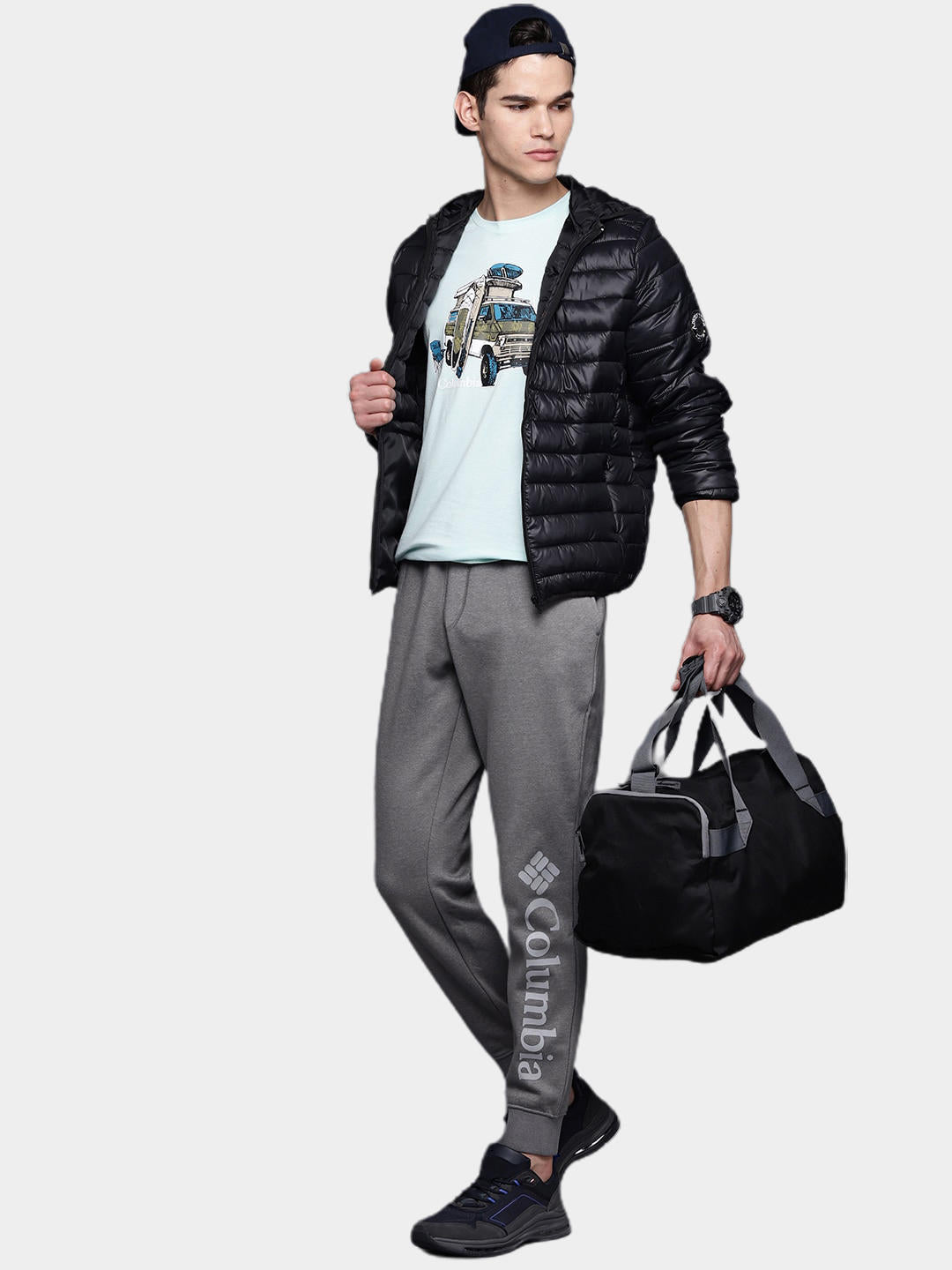 Columbia Men Grey M CSC Logo Fleece Jogger II