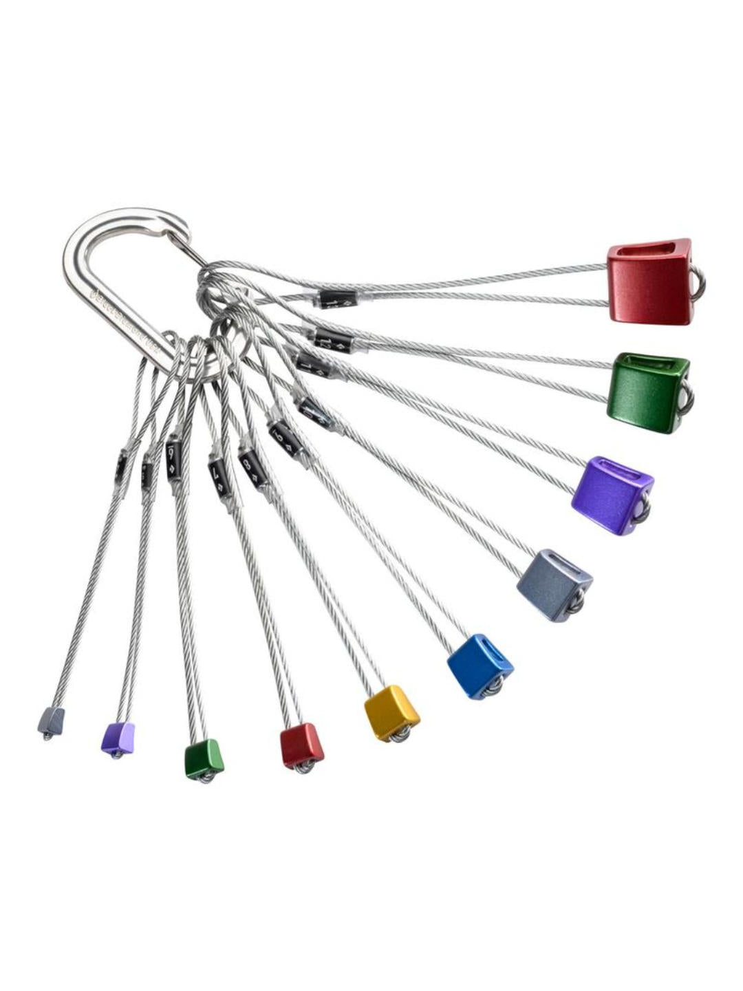 Black Diamond Unisex Silver STOPPER SET 4-13