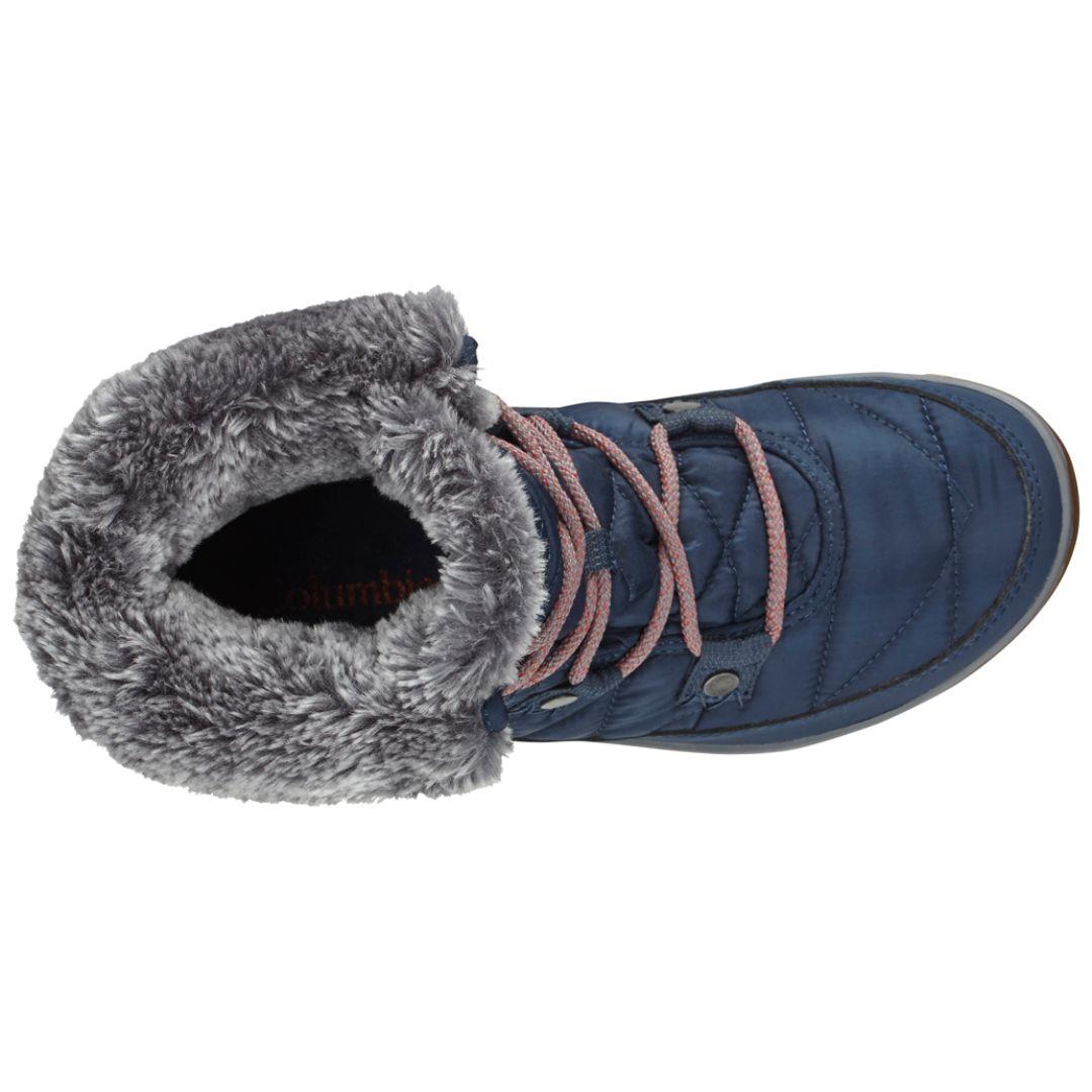 Columbia Women Blue HEAVENLY SHORTY OMNI-HEAT