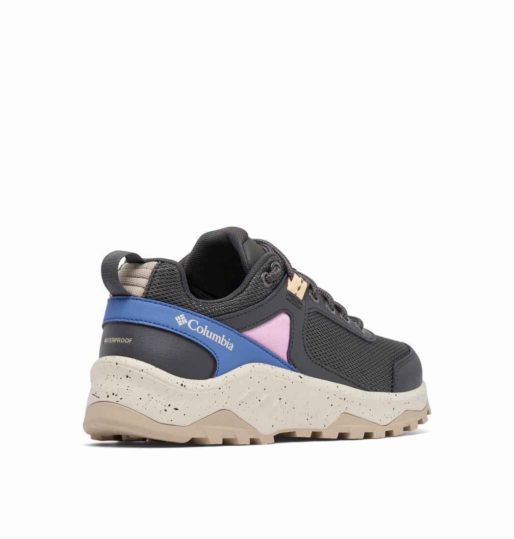 A Women Wearing Columbia Women Black TRAILSTORM ASCEND WP