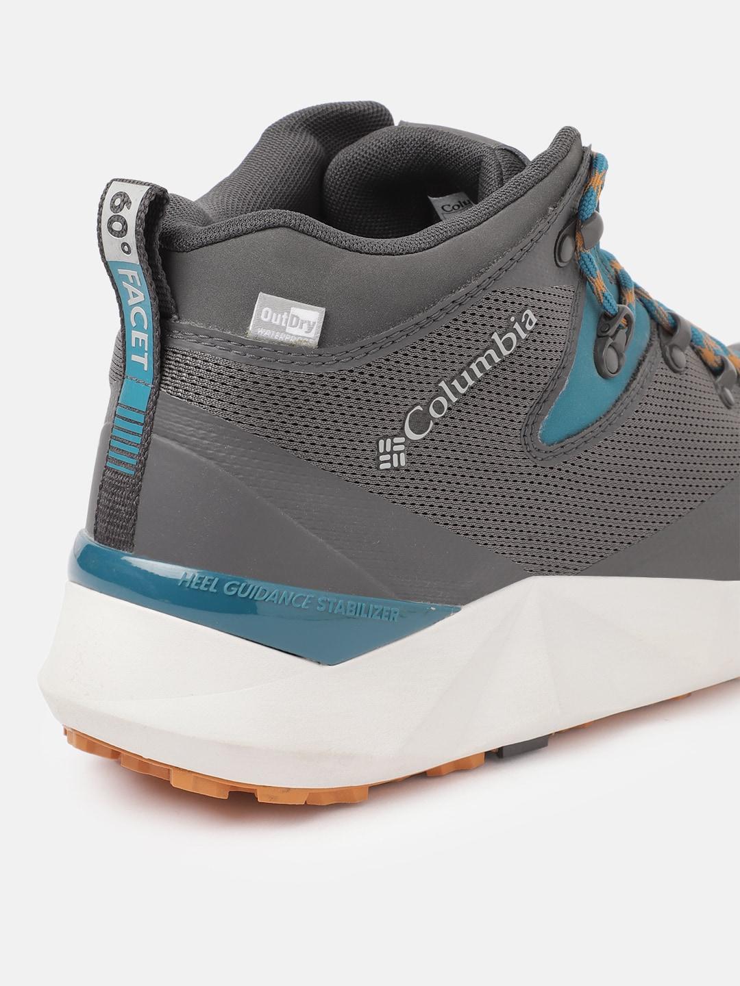 Columbia Men Grey FACET 60 OUTDRY