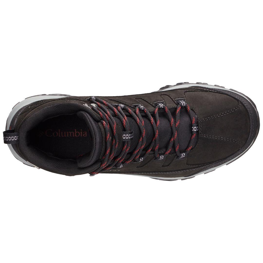 A Men Wearing Columbia Men Black TERREBONNE II MID OUTDRY