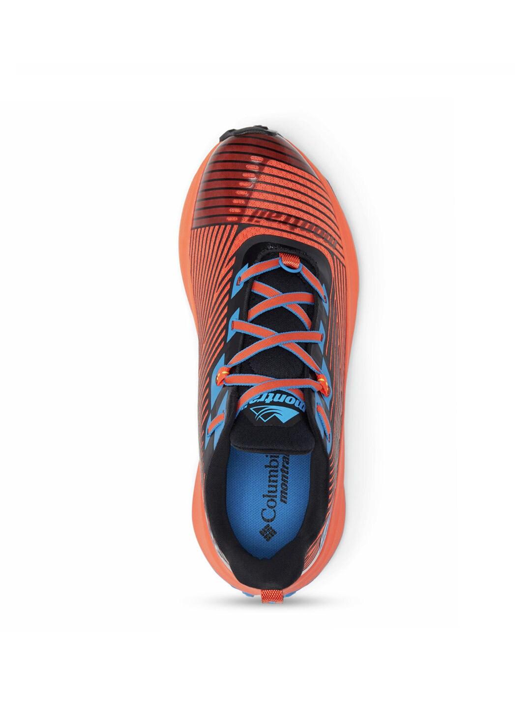 A Men Wearing Columbia Men Orange MONTRAIL TRINITY AG
