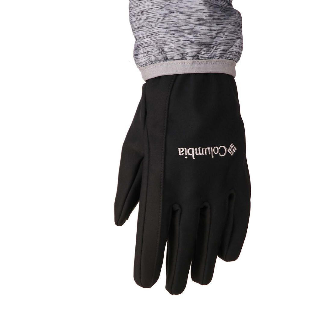Columbia Women Black W Kruser Ridge Softshell Gloves
