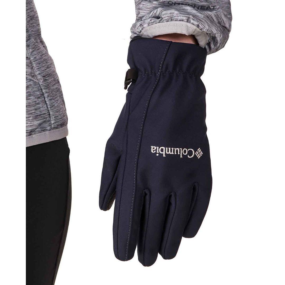 Columbia Women Navy Blue W Kruser Ridge Softshell Gloves