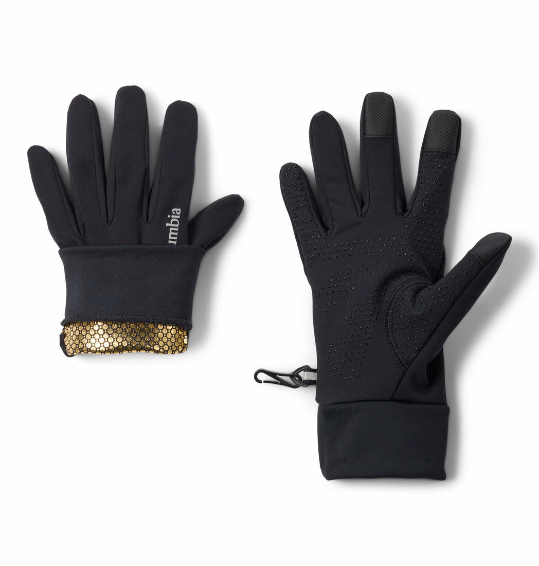 Columbia Women Black Omni-Heat Inifnity W Trail Commute II Gloves