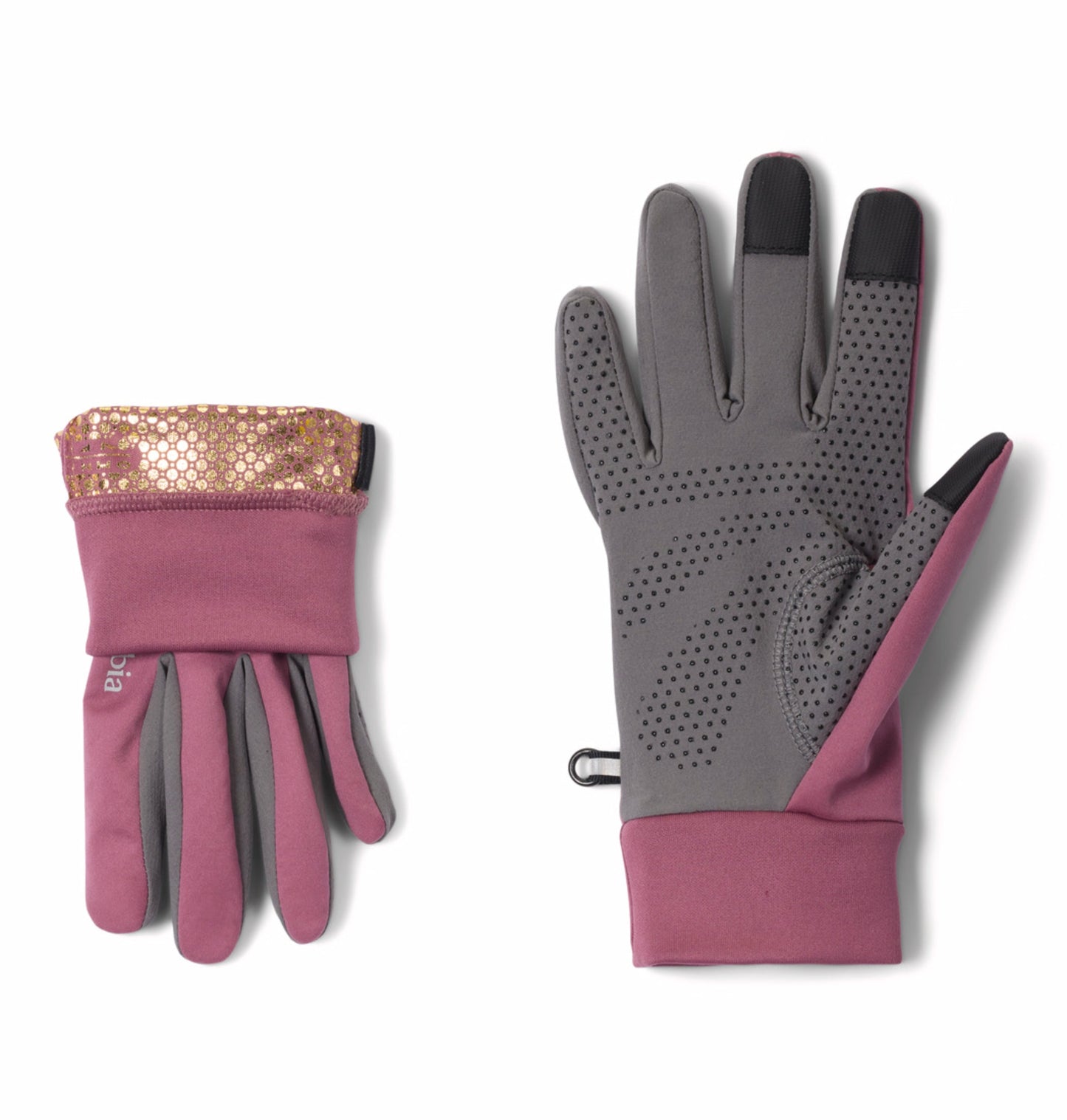 Columbia Women Purple Omni-Heat Infinity W Trail Commute II Gloves